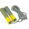 Скакалка PowerPlay 4206 Jump Rope PRO+ Сіро-жовта (2