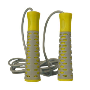 Скакалка PowerPlay 4206 Jump Rope PRO+ Сіро-жовта (2