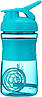 Шейкер спортивний (пляшка) BlenderBottle SportMixer Flip 20oz/590ml Teal