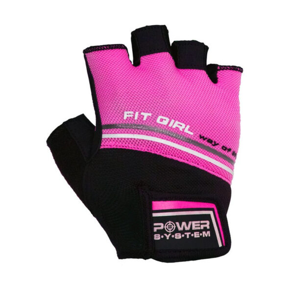 Рукавички для фітнесу Power System PS-2920 Fit Girl Evo Pink M