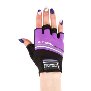 Рукавички для фітнесу Power System PS-2920 Fit Girl Evo Purple XS