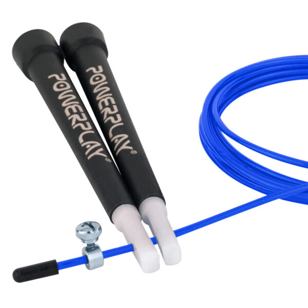 Скакалка швидкісна PowerPlay 4202 Ultra Speed Rope Синя (2