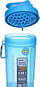 Шейкер спортивний SmartShake Slim 500ml Neon Blue