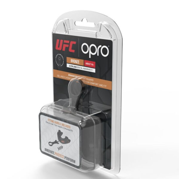 Капа OPRO Bronze UFC доросла (вік 11+) White (ufc.102512003)