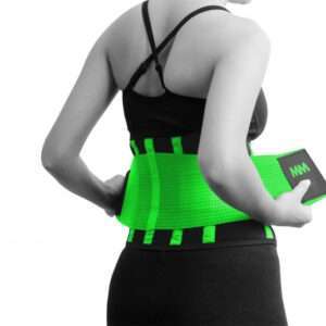 Пояс компресійний MadMax MFA-277 Slimming belt Black/neon green L