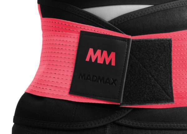 Пояс компресійний MadMax MFA-277 Slimming belt Black/rubine red L