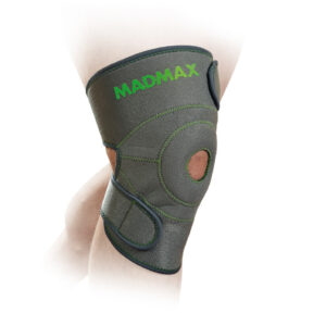 Наколінник MadMax MFA-295 Zahoprene Universal Knee Support Dark Grey/Green (1шт.)