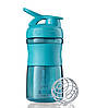 Шейкер спортивний (пляшка) BlenderBottle SportMixer Flip 20oz/590ml Teal