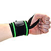 Кистьові бинти MadMax MFA-298 Wrist Wraps 18" Black/Green  (пара)