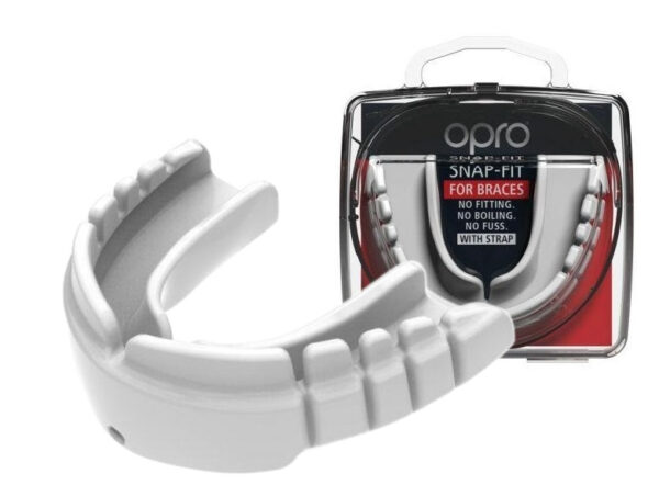 Капа OPRO Snap-Fit Braces під брекети доросла (вік 11+) White (art.002318004)