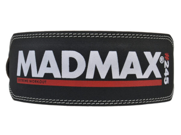 Пояс для важкої атлетики MadMax MFB-245 Full leather шкіряний Black XL