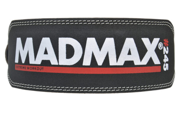 Пояс для важкої атлетики MadMax MFB-245 Full leather шкіряний Black S