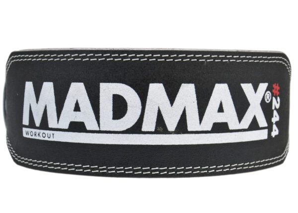 Пояс для важкої атлетики MadMax MFB-244 Sandwich шкіряний Black XXL