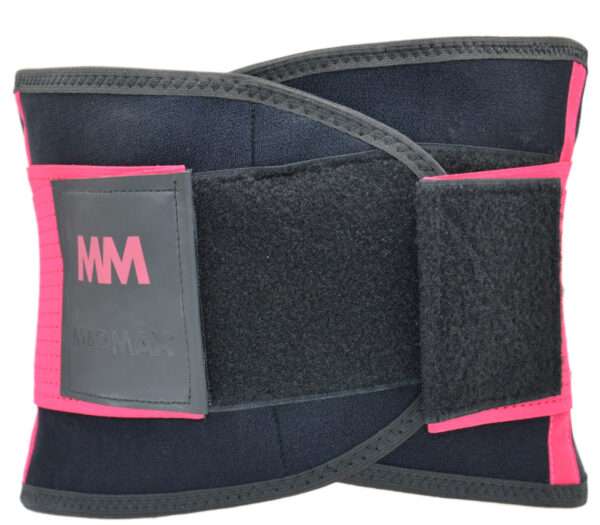 Пояс компресійний MadMax MFA-277 Slimming belt Black/rubine red L