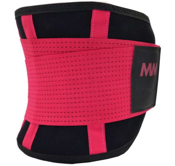 Пояс компресійний MadMax MFA-277 Slimming belt Black/rubine red S