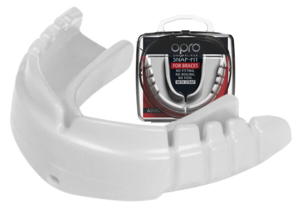 Капа OPRO Snap-Fit Braces під брекети доросла (вік 11+) White (art.002318004)