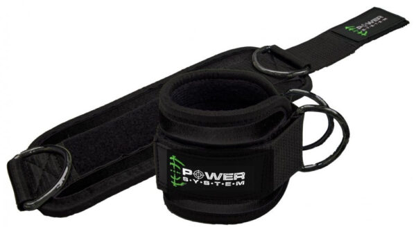 Манжети на щиколотку Power System PS-3460 Ankle Strap Gym Guy Black