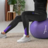 М'яч для фітнесу (фітбол) Power System PS-4018 Ø85 cm PRO Gymball Purple