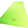 Килимок для йоги та фітнесу U-POWEX TPE Yoga mat Green/Black (183х61х0.6)