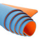 Килимок для йоги та фітнесу U-POWEX TPE Yoga mat Orange/Blue (183х61х0.6)