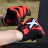 Рукавички для фітнесу MadMax MXG-101 X Gloves Black/Grey/Red M