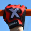 Рукавички для фітнесу MadMax MXG-101 X Gloves Black/Grey/Red M