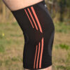 Наколінники Power System PS-6021 Knee Support Evo Black/Orange (пара) L