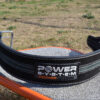 Пояс для пауерліфтингу Power System PS-3800  PowerLifting шкіряний Black/Grey Line XXL