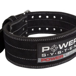 Пояс для пауерліфтингу Power System PS-3800  PowerLifting шкіряний Black L