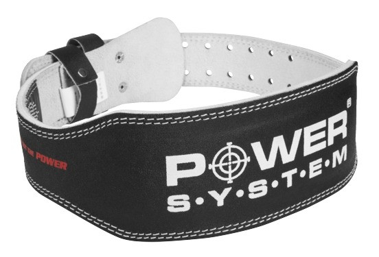 Пояс для важкої атлетики Power System PS-3250 Power Basic шкіряний Black XXL