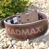 Пояс для важкої атлетики MadMax MFB-246 Full leather шкіряний Chocolate brown M