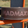 Пояс для важкої атлетики MadMax MFB-246 Full leather шкіряний Chocolate brown S