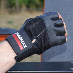 Рукавички для фітнесу MadMax MFG-269 Professional Exclusive Black M