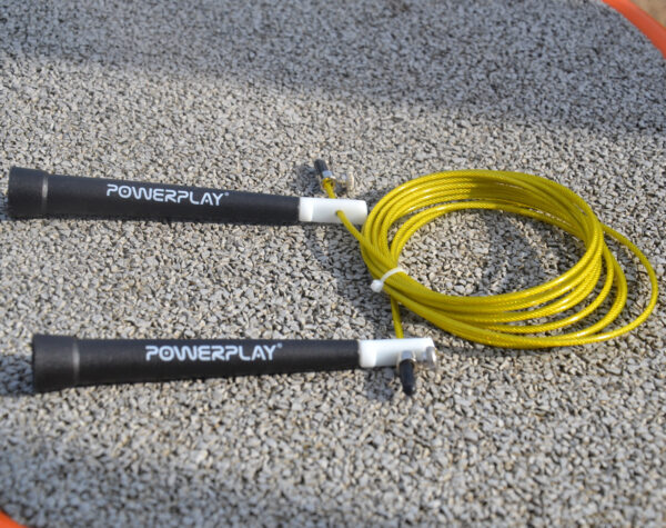 Скакалка швидкісна PowerPlay 4202 Ultra Speed Rope Жовта (2