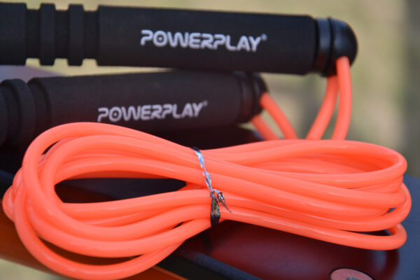 Скакалка PowerPlay 4205 Classic Plus Jump Rope Помаранчева (2