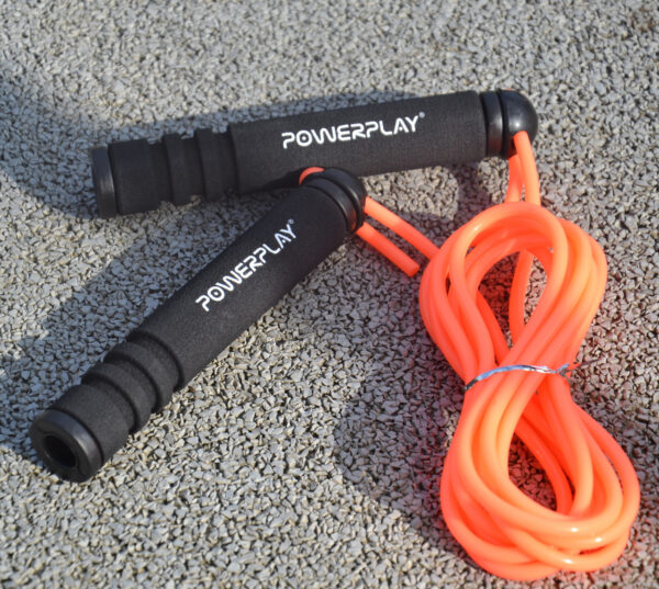 Скакалка PowerPlay 4205 Classic Plus Jump Rope Помаранчева (2