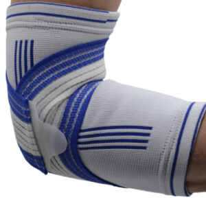 Налокітник Power System PS-6007 Elbow Support Pro White/Blue (1шт.) L/XL