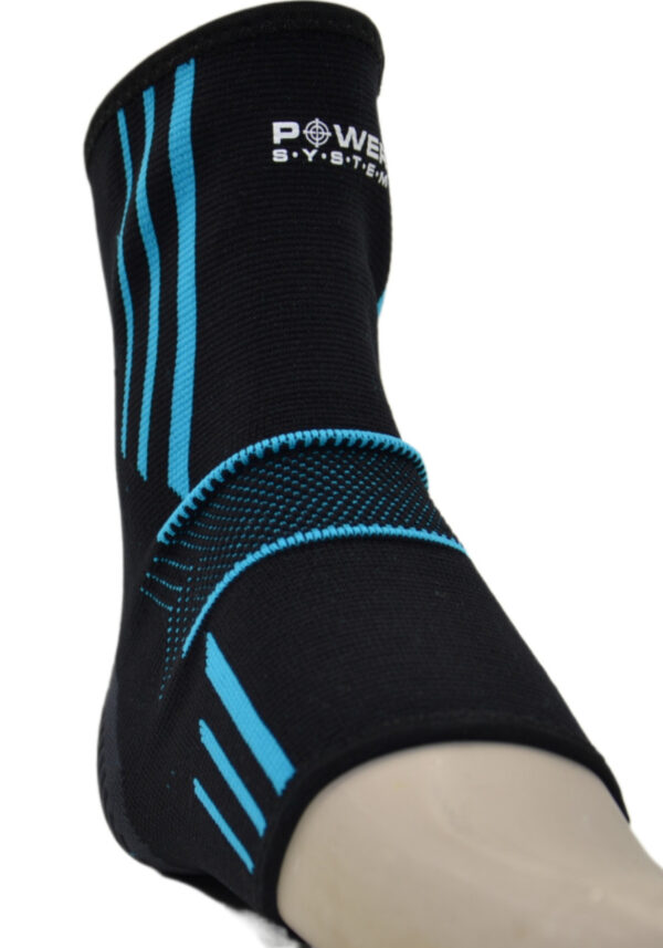 Бандажі на гомілкостоп Power System PS-6022 Ankle Support Evo Black/Blue M (пара)