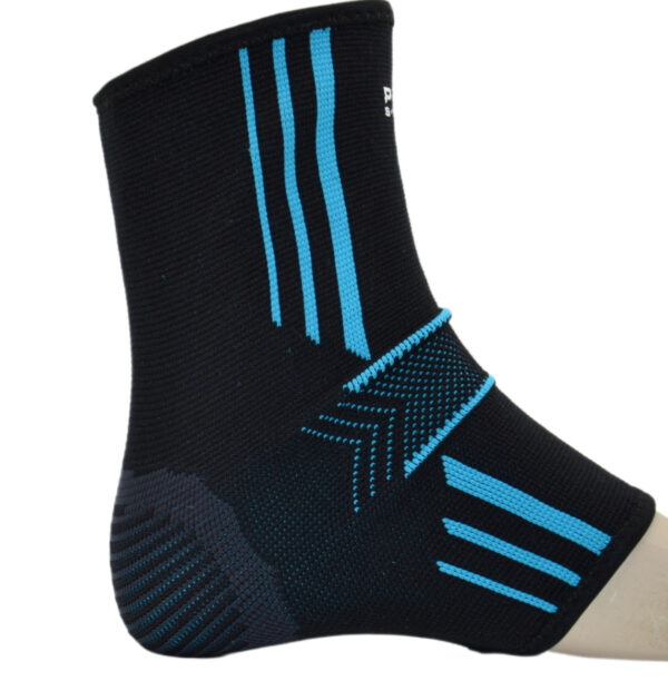 Бандажі на гомілкостоп Power System PS-6022 Ankle Support Evo Black/Blue M (пара)