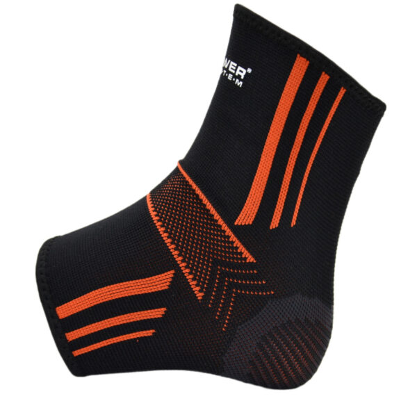 Бандажі на гомілкостоп Power System PS-6022 Ankle Support Evo Black/Orange XL (пара)