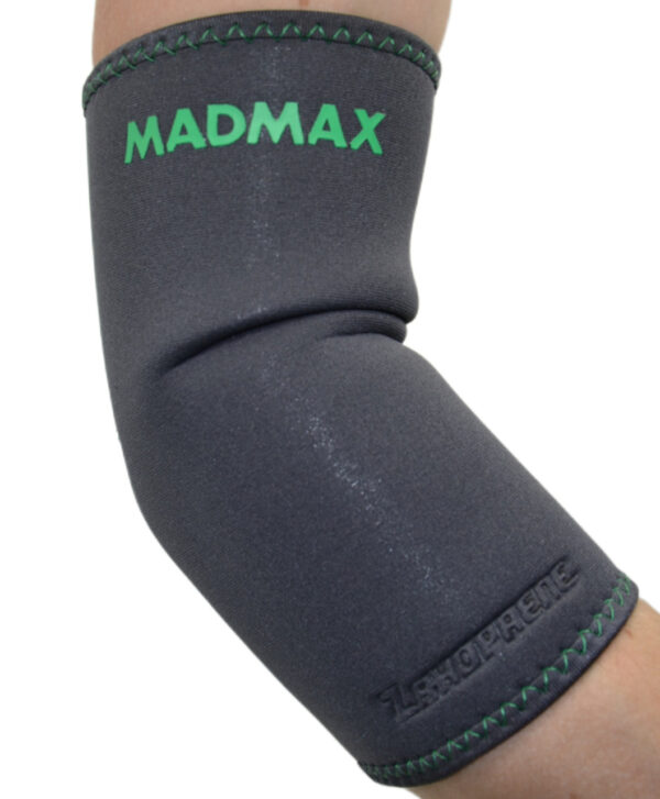 Налокітник MadMax MFA-293 Zahoprene Elbow Support Dark Grey/Green (1шт.) M