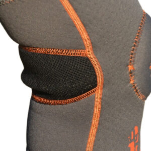 Наколінник MadMax MFA-297 Knee Support with Patella Stabilizer Dark Grey/Orange M