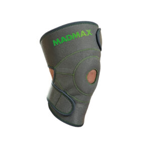 Наколінник MadMax MFA-295 Zahoprene Universal Knee Support Dark Grey/Green (1шт.)