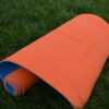 Килимок для йоги та фітнесу U-POWEX TPE Yoga mat Orange/Blue (183х61х0.6)