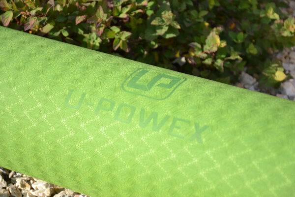 Килимок для йоги та фітнесу U-POWEX TPE Yoga mat Green/Black (183х61х0.6)