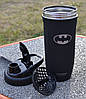 Шейкер спортивний SmartShake Reforce 900ml DC Batman Logo