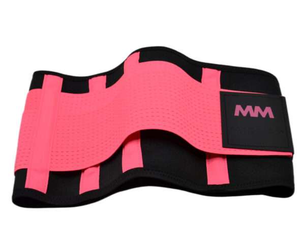 Пояс компресійний MadMax MFA-277 Slimming belt Black/neon pink M