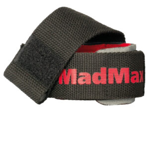 Лямки для тяги MadMax MFA-332 PWR Straps+  Black/Grey/Red