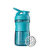 Шейкер спортивний (пляшка) BlenderBottle SportMixer Flip 20oz/590ml Teal