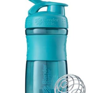 Шейкер спортивний (пляшка) BlenderBottle SportMixer Flip 20oz/590ml Teal